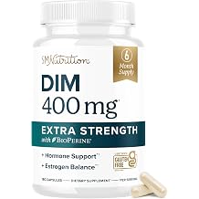 DIM Supplement 400MG Extra Strength, Hormone Balance for Men & Women