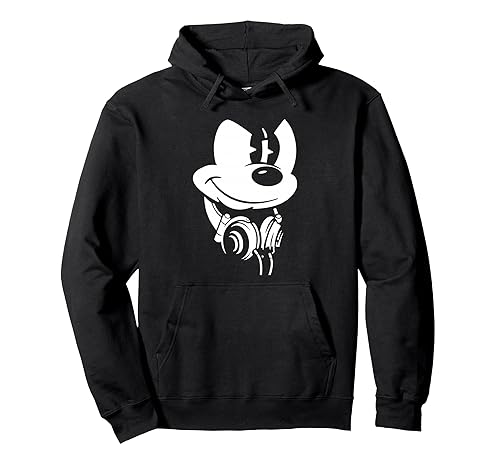 Mickey Mouse Headphones Hoodie Pullover Hoodie