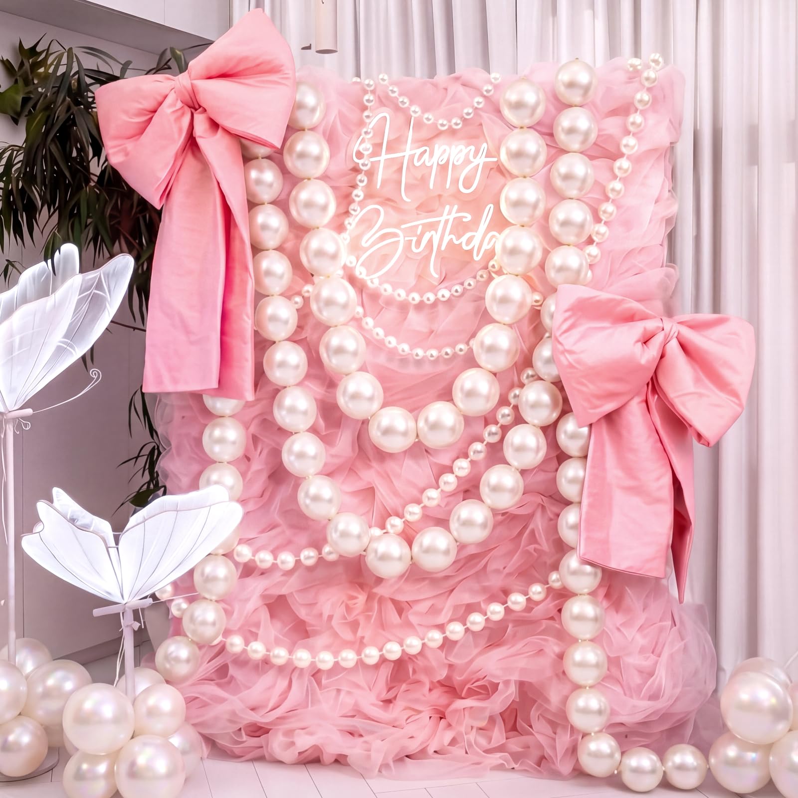 Photo 1 of Rivvlive Pearl Garland Balloon Kit