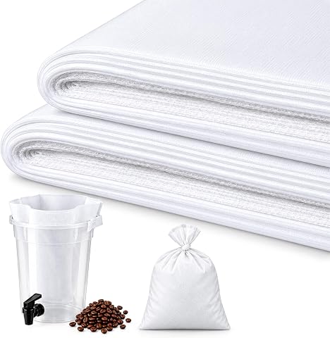 50Pcs Commercial Cold Brew Coffee Filters, 20" X 23" Disp...