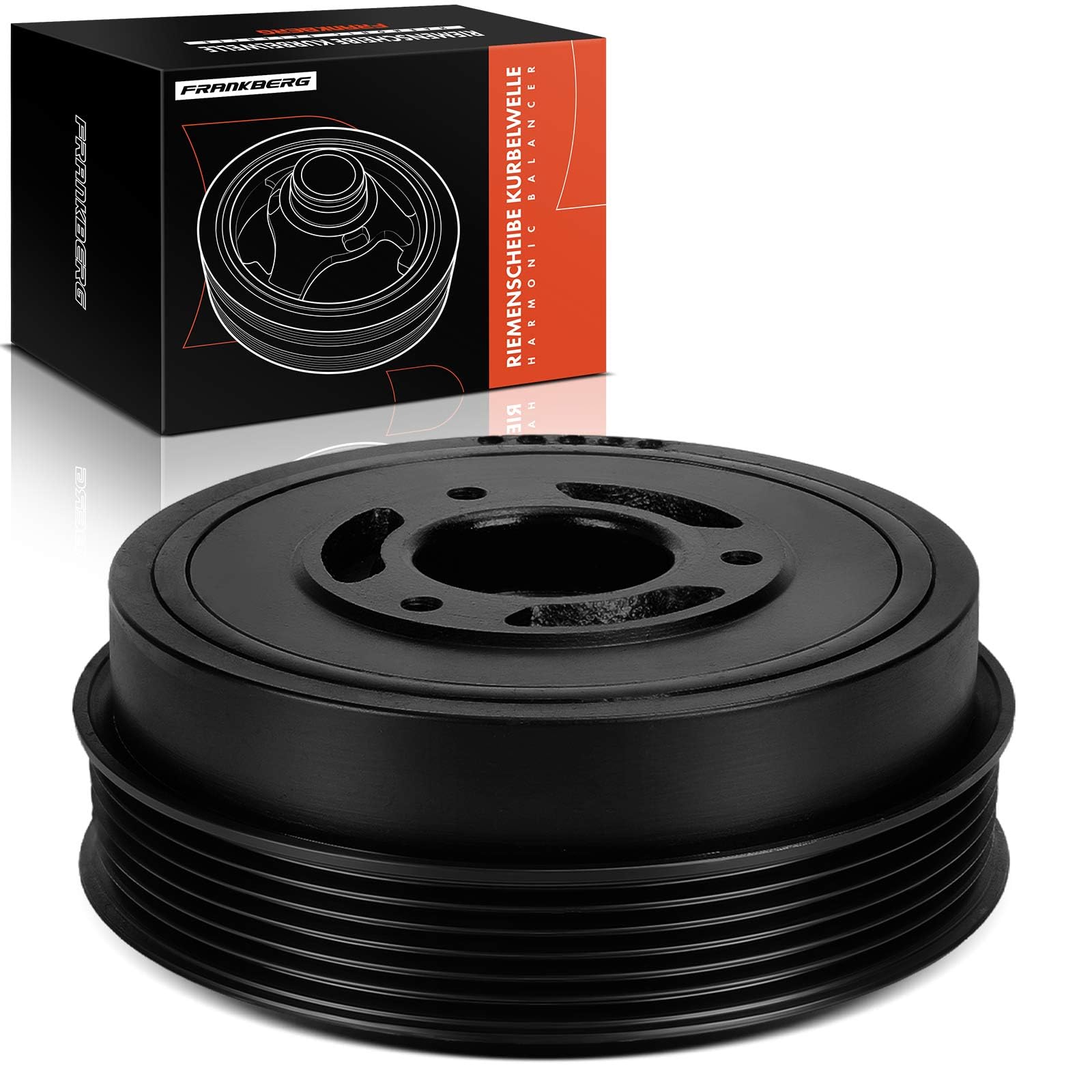 Frankberg Riemenscheibe Kurbelwelle Benzin Kompatibel mit Min.i R50 R53 Min.i Cabriolet R52 Replace# 11237525135