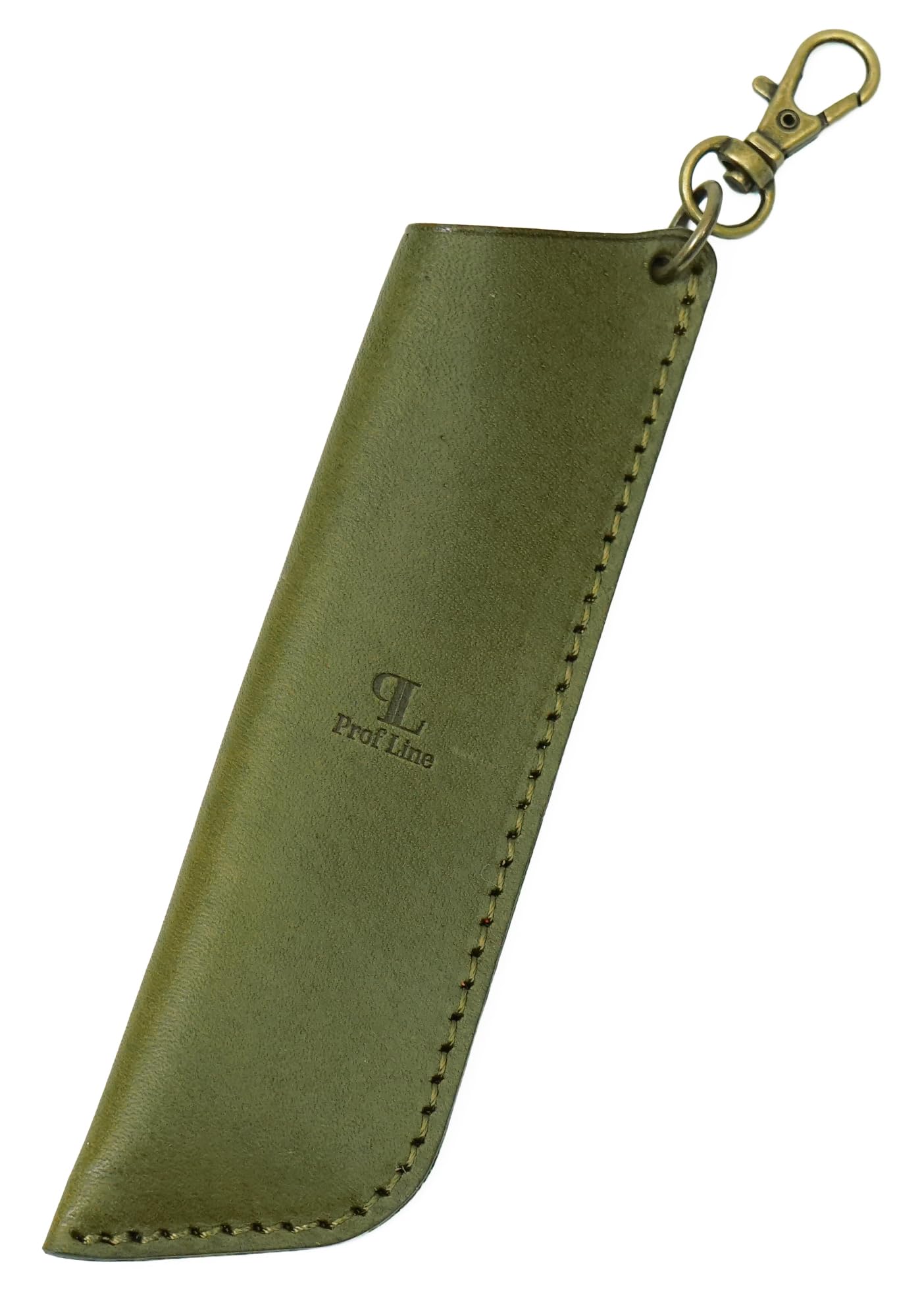 鶯(uguisu) 栃木レザー ペンケース 1本 ペンホルダー ペン入れ スリム 大容量 韓国 可愛い おしゃれ 日本製 レザー とちぎ 革 本革 皮 ヌメ革 メンズ レディース 革製 日本 国産 大人女子 薄い グリーン ploit0018_gr