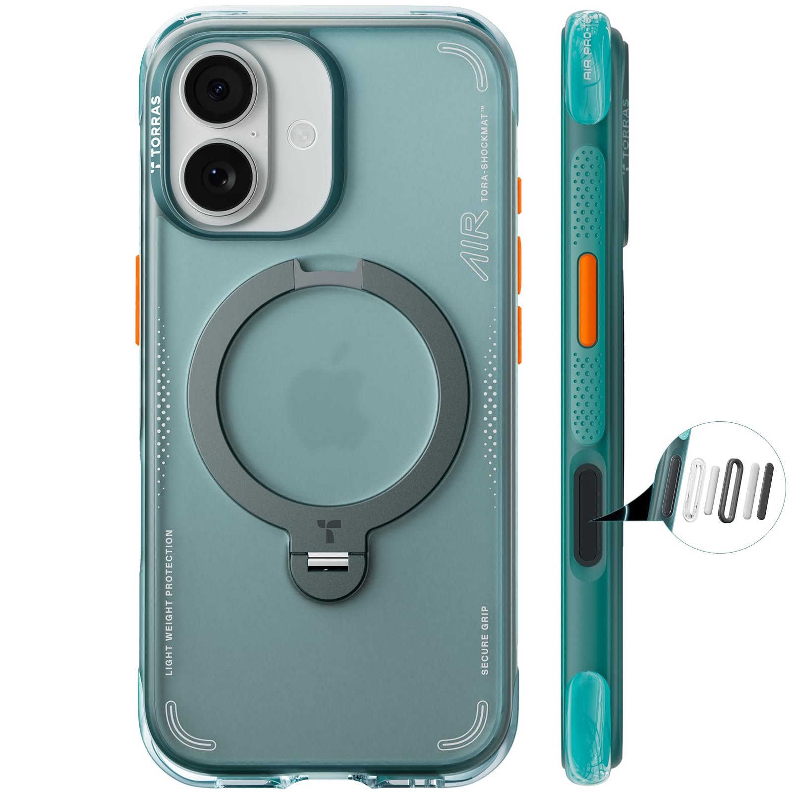 再出品2回目 Amazon.co.jp: TORRAS 「Ostand Q3 Air」 iPhone 17 用 ケース 日常