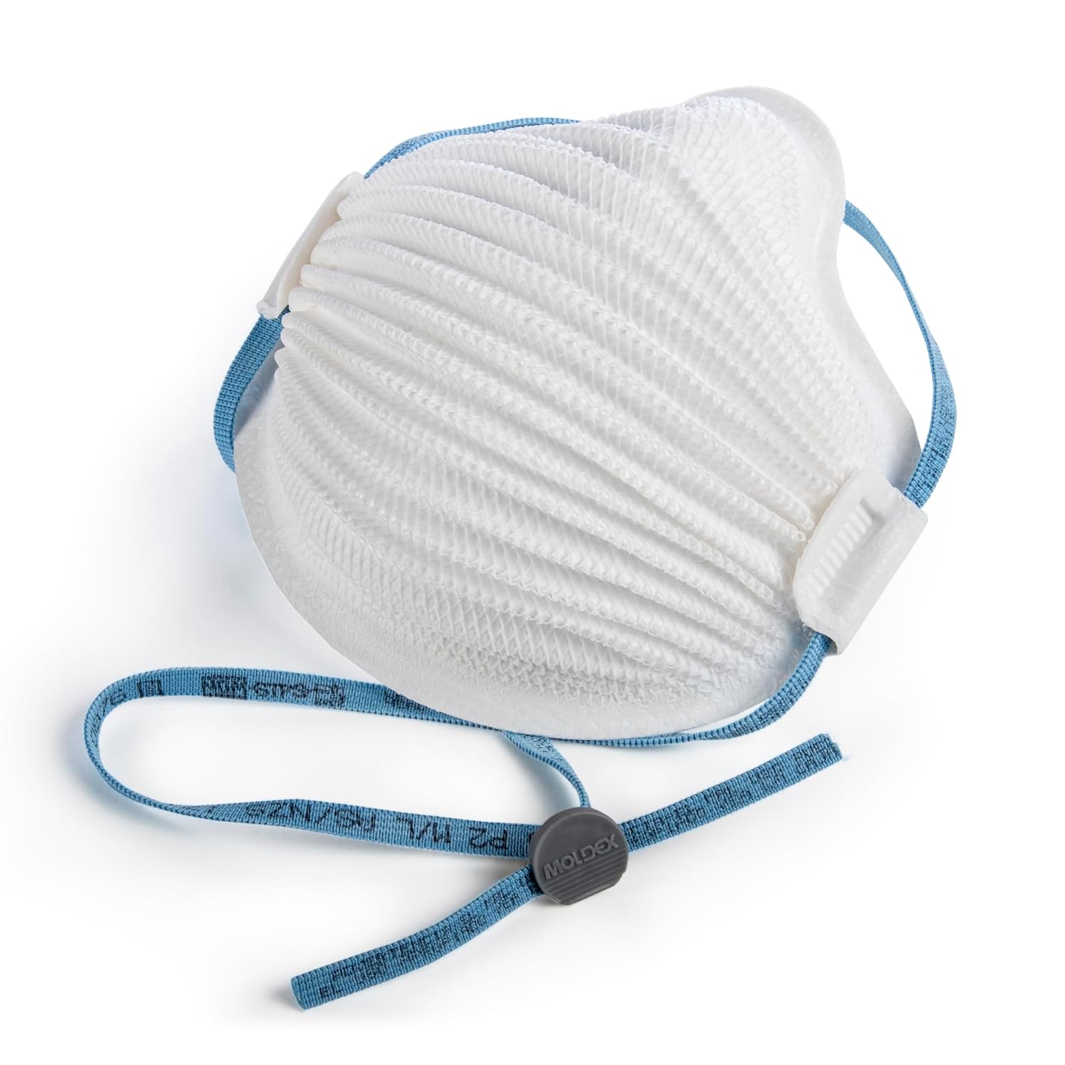 Moldex® 4600 N95 AirWave® Disposable Particulate Respirator Mask with SmartStrap®, Medium/Large, NIOSH Approved, White, Pack of 10, Size Medium/Large
