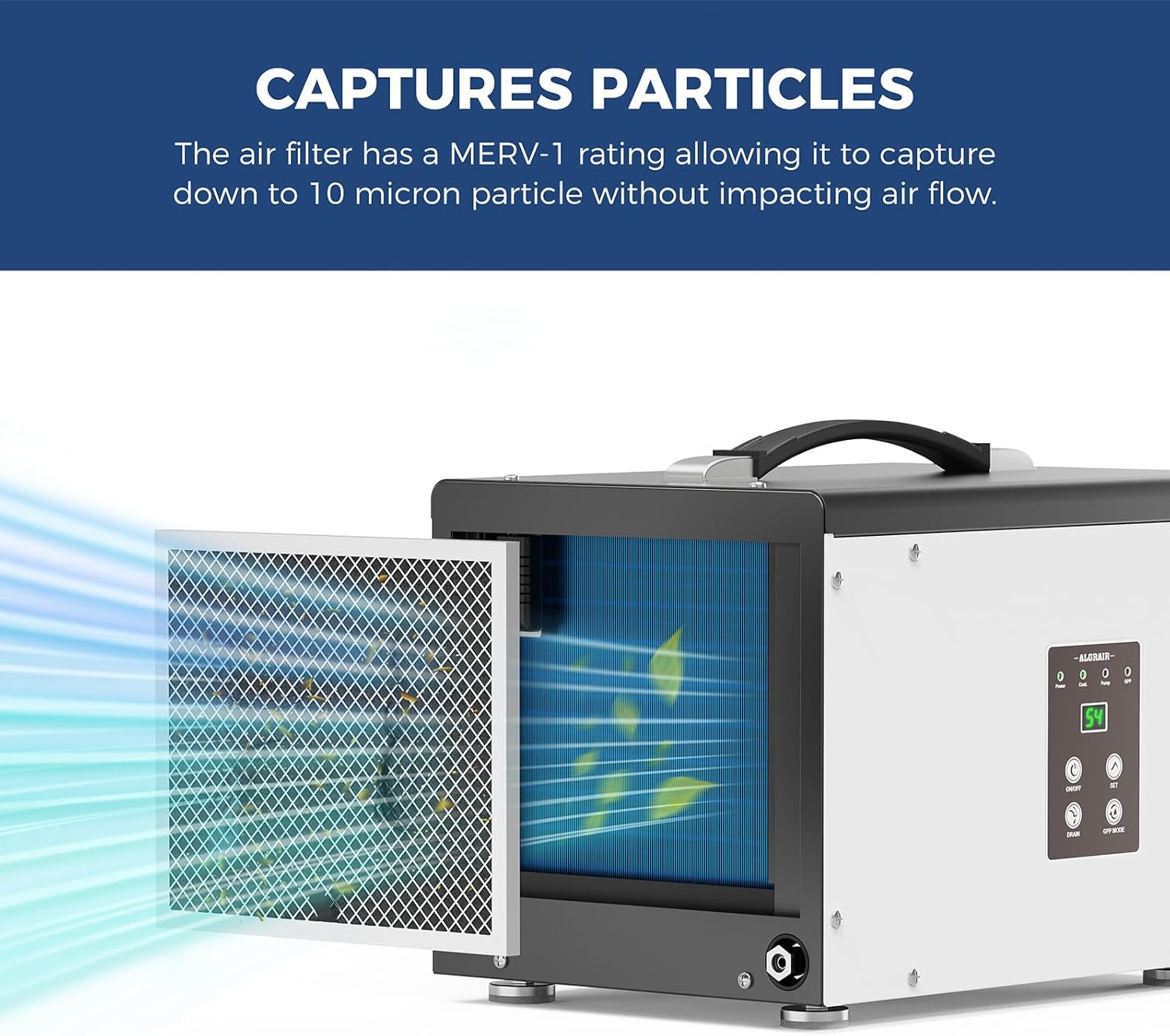 ALORAIR Sentinel HS35 Crawl Space Dehumidifier + Accessories Package + MERV-1 Filter, Crawlspace Dehumidifiers Commercial Dehu for Home and Basements