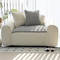 Vista 30 de Funda para Sofá, Fundas de Sofá para Perros Lavables, Antideslizantes a Rayas para Sofá Seccional, Protector de Muebles para Sofá en Forma de L