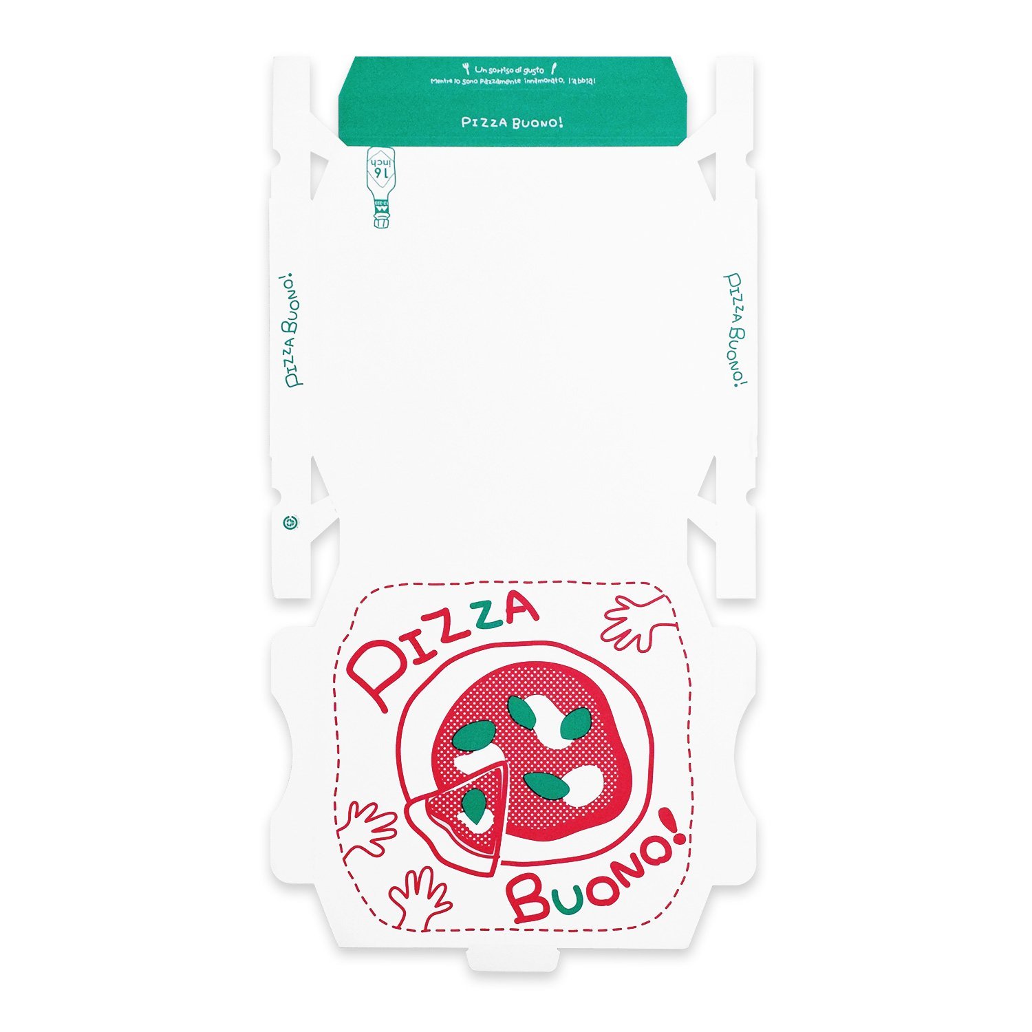 ピザ様 Amazon.co.jp: KeaJuidy 48個 三角形ピザボックス インナーパッド付き