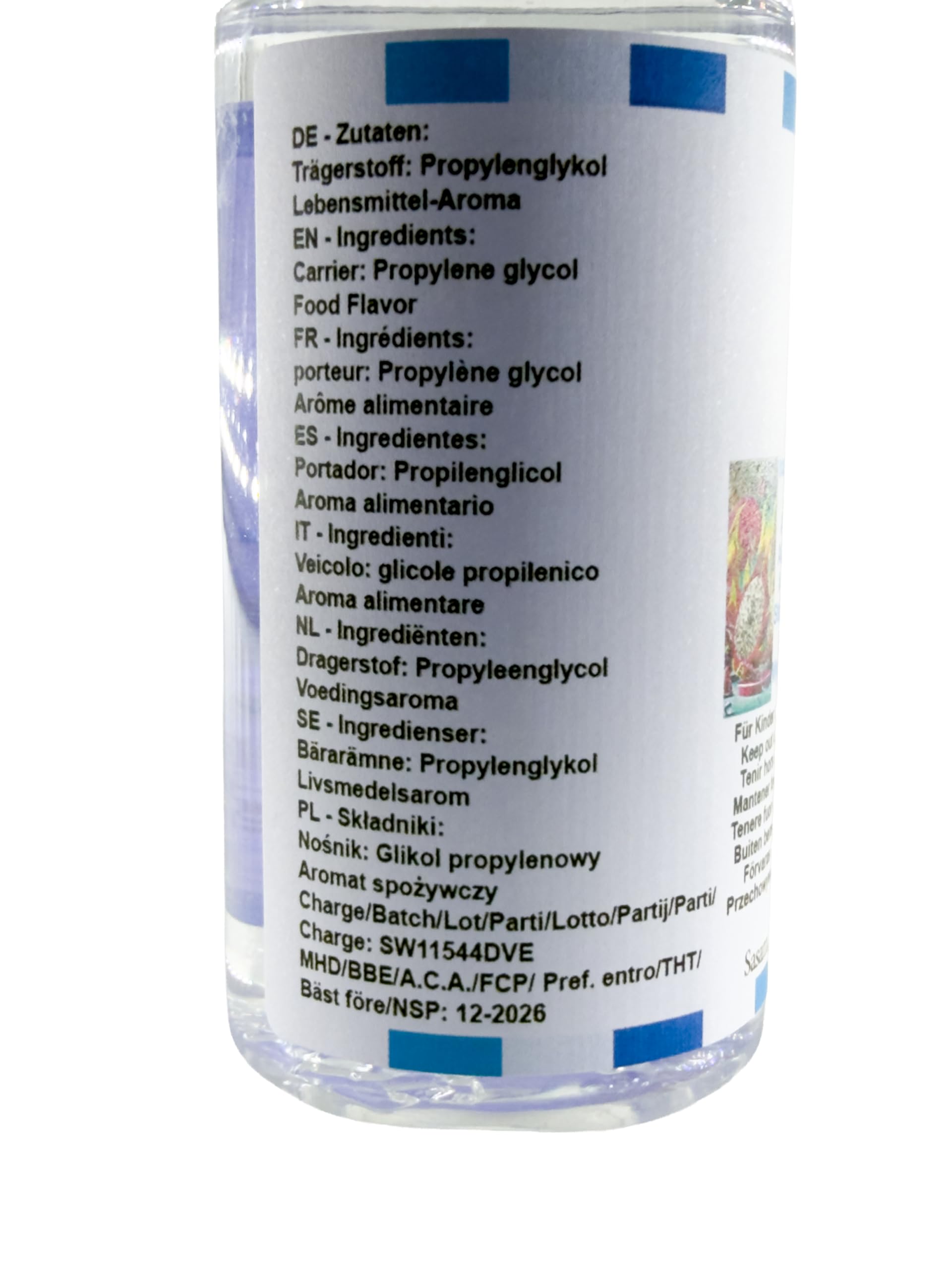 Aroma concentrato frutto del drago - vegano - Sasami - 100ml