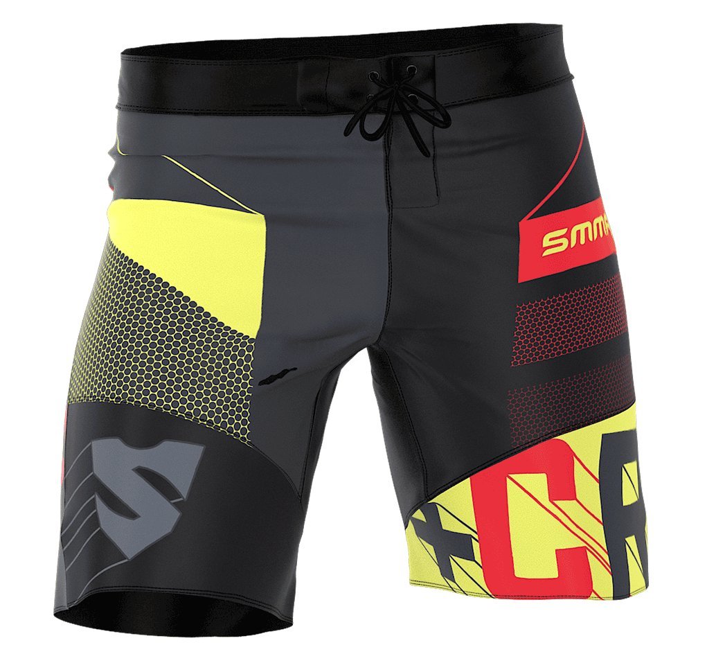 SMMASH Pantaloni A Compressione Pantaloni da Corsa da Uomo Leggings Corti Leggings Sportivi da Uomo Tecnologia di Seconda Pelle Traspirante Pantalon