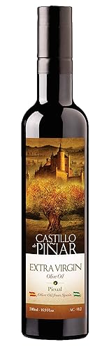 Castillo de Pinar Primer Aceite de Oliva Virgen Extra Prensado en Frío Picual Sola Variedad 169fl oz Menos de 02 Acidez Sin Gluten Sin OGM