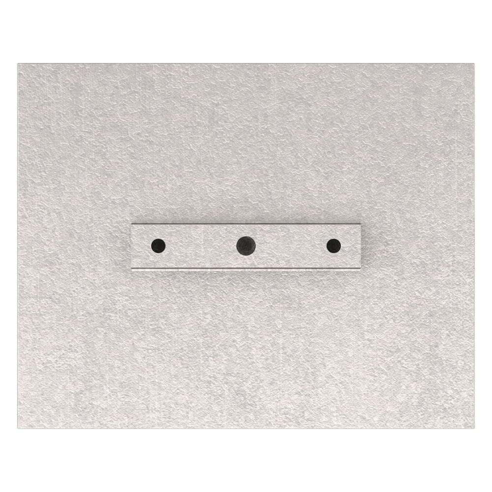 Bon 22-556 Handicap Ramp Walking Tool - 10-inch X 8-inch 2 Hole Mount, Silver - Image 4