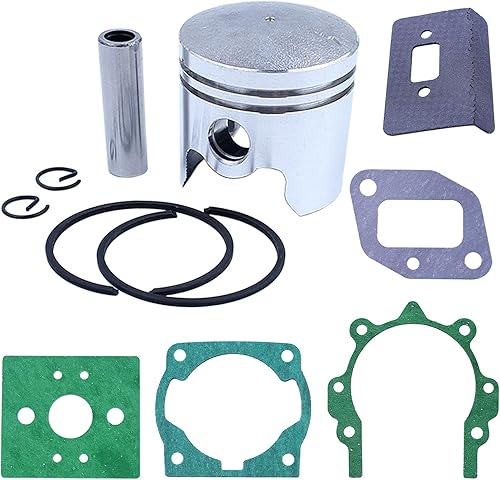 Miniatura 2 de Kit de pistón de 1.575 in, 40-5 43cc BC430 CG430 1E40F-5 para Mitsubishi TL43 desbrozadora y cortador de motor