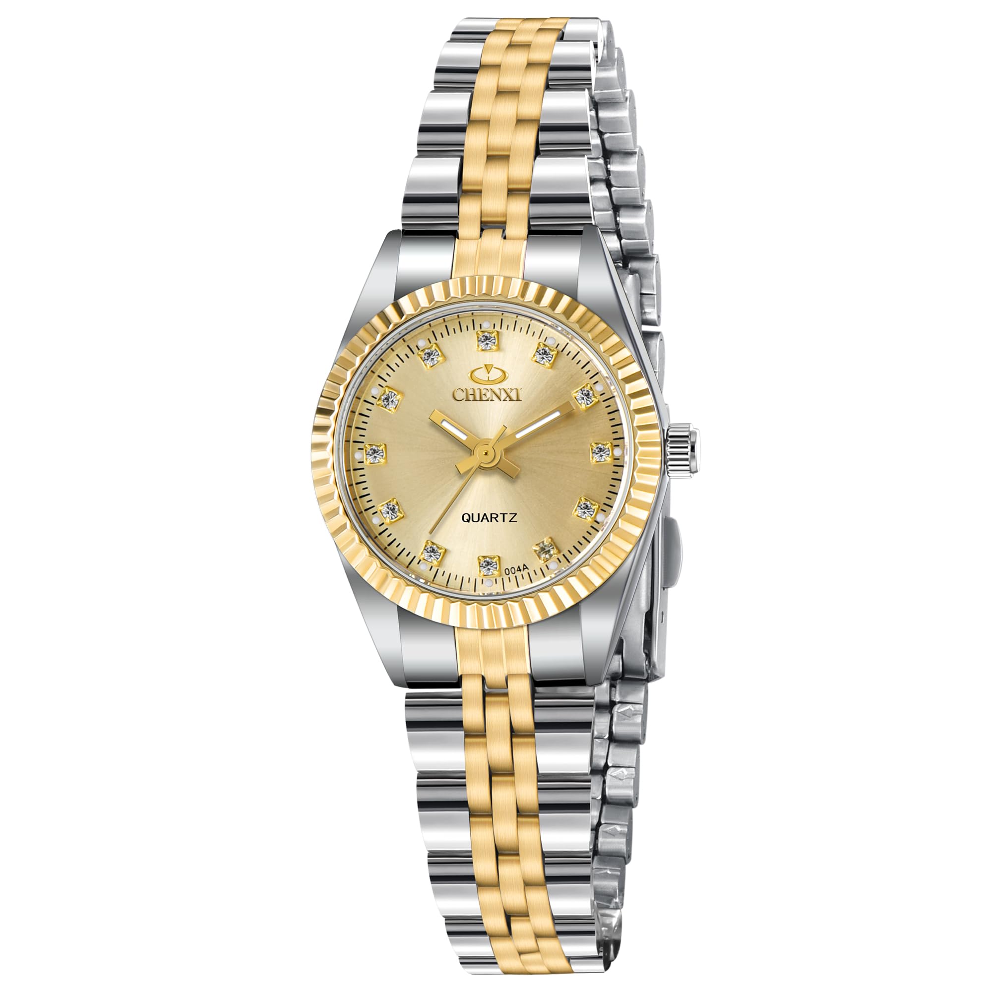 ALPS Watches for Women, Ladies Watch with Stainless Steel Strap, Quartz Analog Women Watch Waterproof Luminous, Wrist Watches for Women Stylish Luxury Dial, Gifts for Women (B0D31HYQP1) Amazon Price History, Amazon Price Tracker