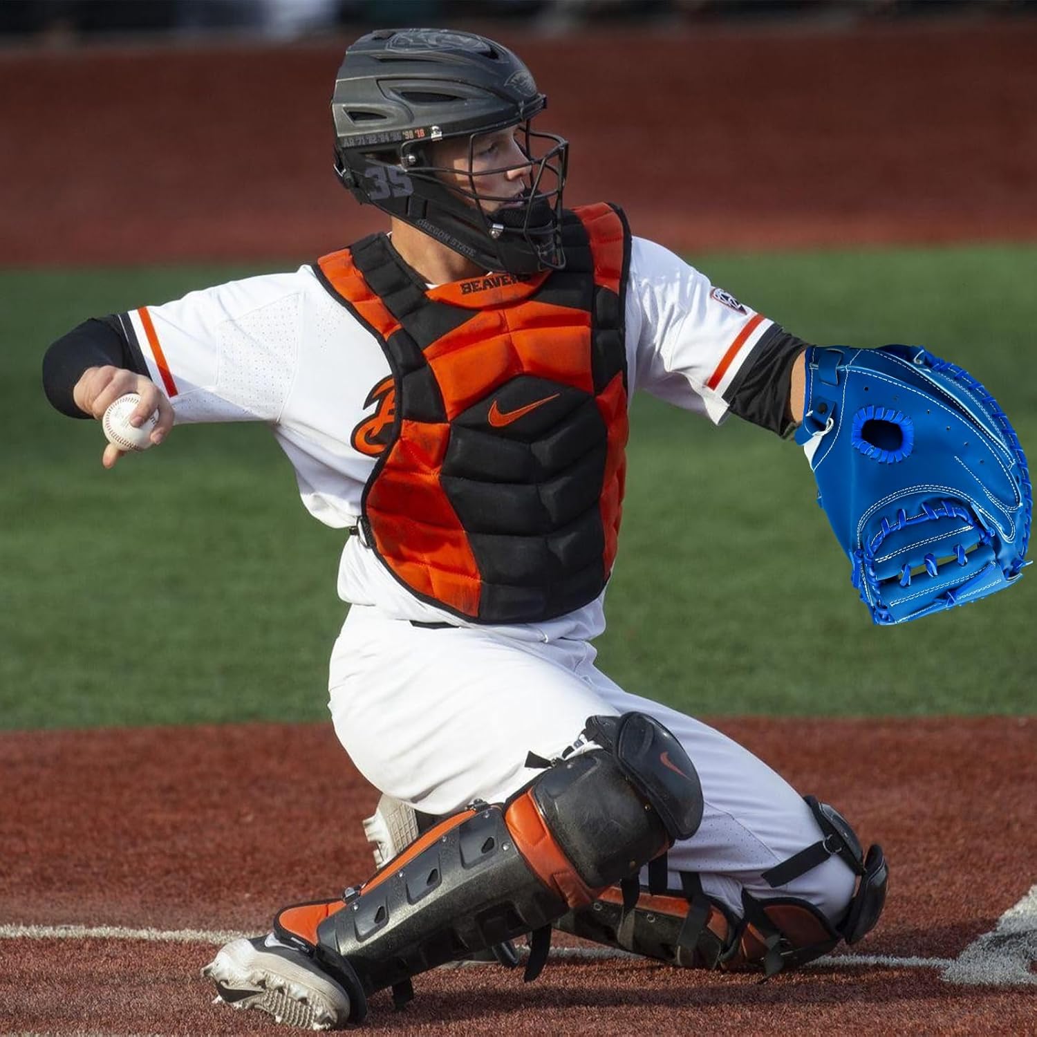 Catchers Mitt 33" + Baseballs