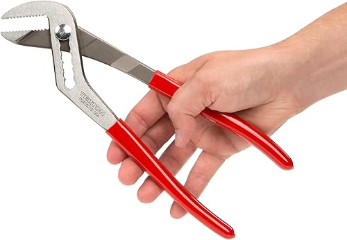 Miniatura 5 de TEKTON Alicates de punta angular de articulación deslizante de 10 pulgadas (mordaza de 5,08 cm) PGA16010 Fabricado en EE. UU