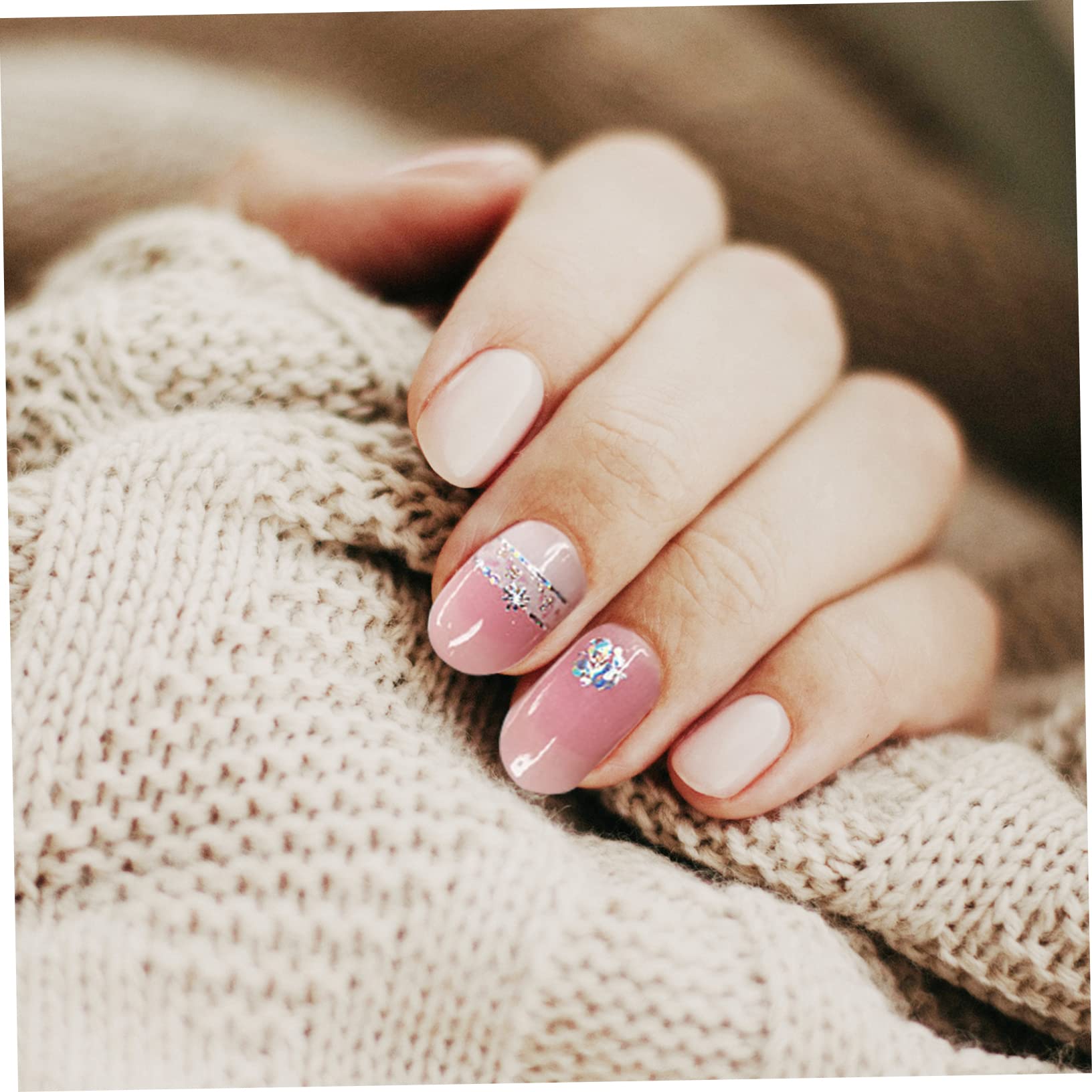 FRCOLOR 30 Fogli adesivi per decalcomanie per adesivi natale manicure strisce per a totale gel per decalcomanie per smalto accessori per