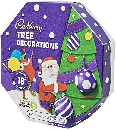 Cadbury Tree Decorations Milk Chocolate, 83 g : Amazon.co.uk: Grocery