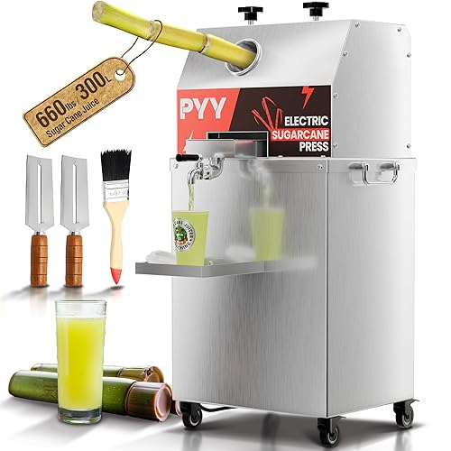 PYY Electric Sugar cane Juicer Machine - 800W Sugar Cane