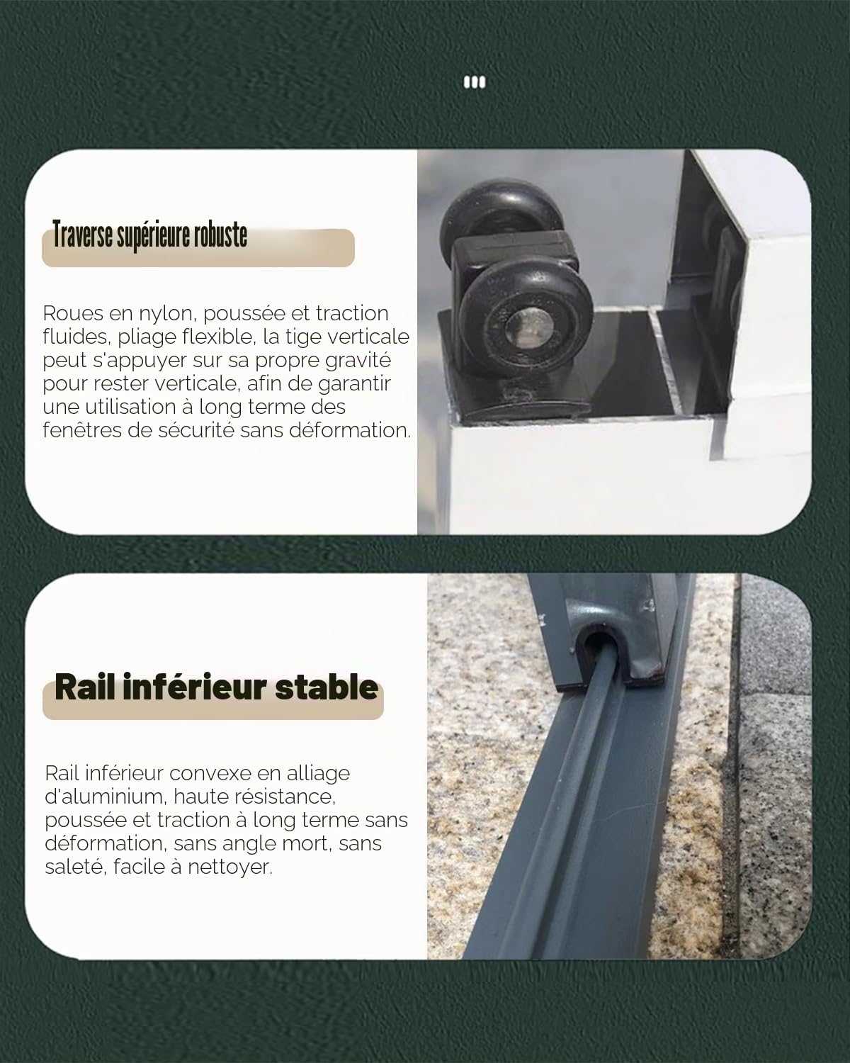 Garde Corps Fenetre Grilles Anti-effraction pour Portes-fenêtres Coulissantes en Verre et Portes D'entrée, Grille de Sécurité Extensible avec Clé, 60, 70, 80, 90, 100, 120, 200, 210, 230 cm(50x95cm/19