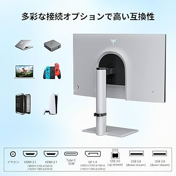 Amazon.co.jp: KTC 27インチ QD-MiniLED 4K UHD 量子ドット