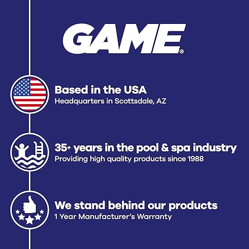 Miniatura 8 de GAME Sistema de filtración de arena 7011-E - Tanque de filtro de piscina sobre el suelo de 16 pulgadas con temporizador digital, capacidad de arena