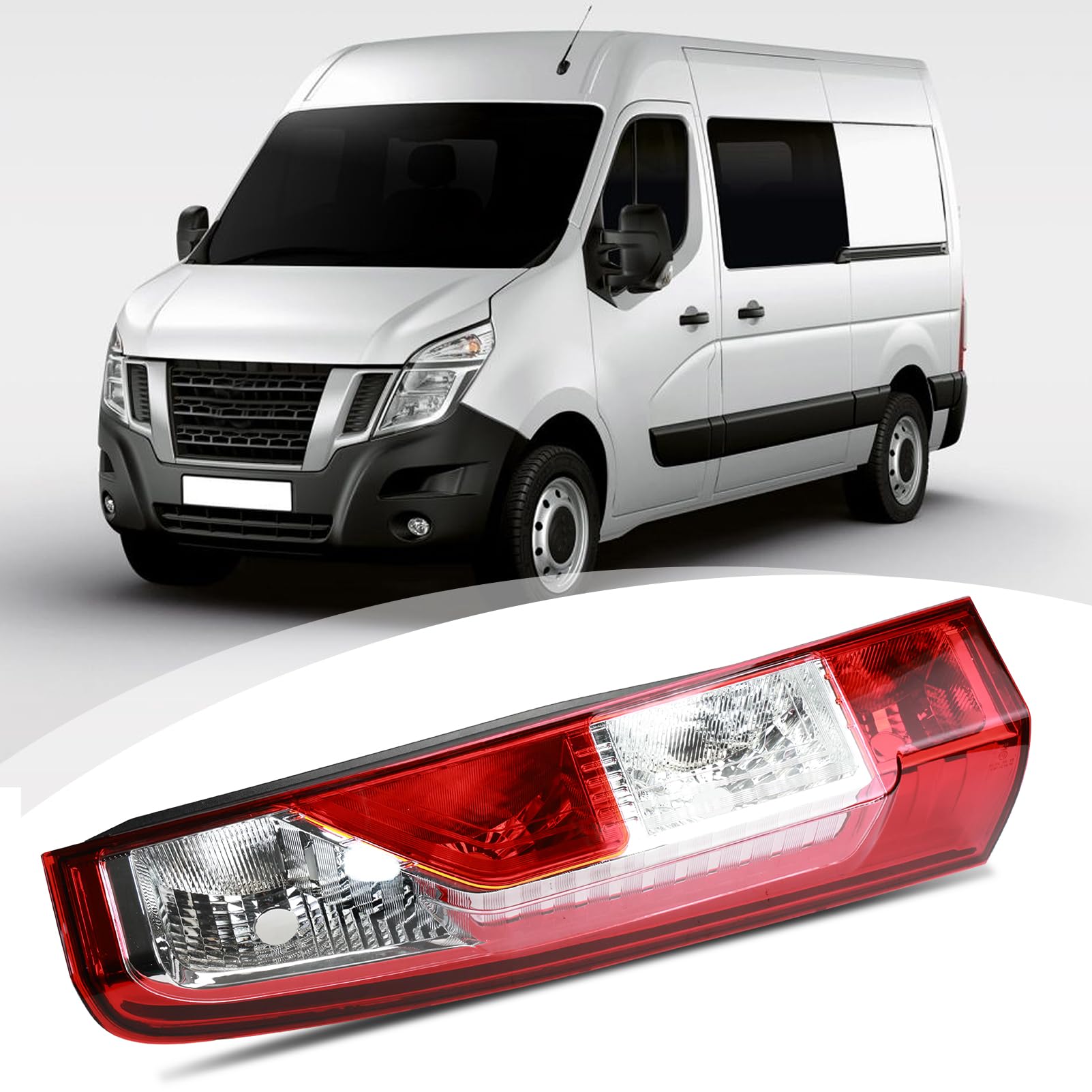 Fanale posteriore Sinistro per Master 3 NV400 Movano B 2010 -On | Fanali Posteriori Conducente Master III luce freno, luce di posizione, indicatore di direzione e luce retromarcia 265550023R