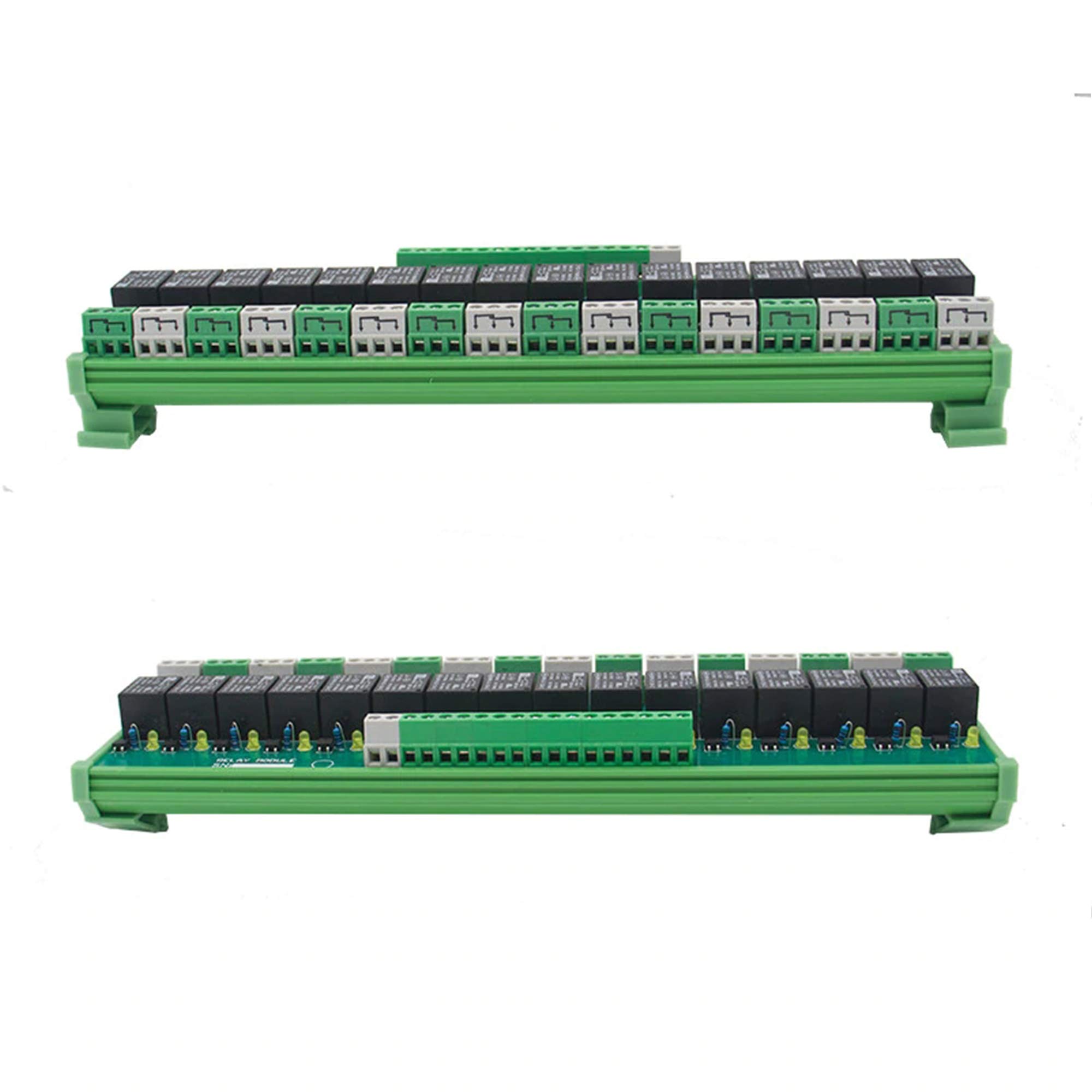 16 Gruppi 1SPDT 1NC1NO Modulo Relè per PLC AC DC 24V(FY-T7316-24VACDC)