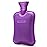 HomeTop Premium Classic Rubber Hot Water Bottle (Purple)