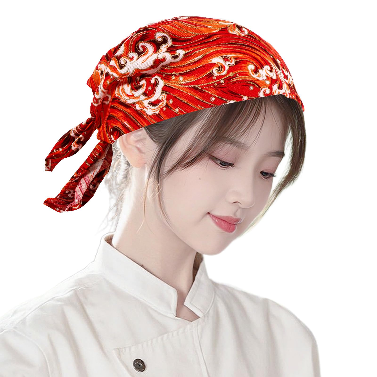 Cappello da Cucina Resistente all'Usura per Chef Uomo e Fornai Tessuto Traspirante e Assorbente
