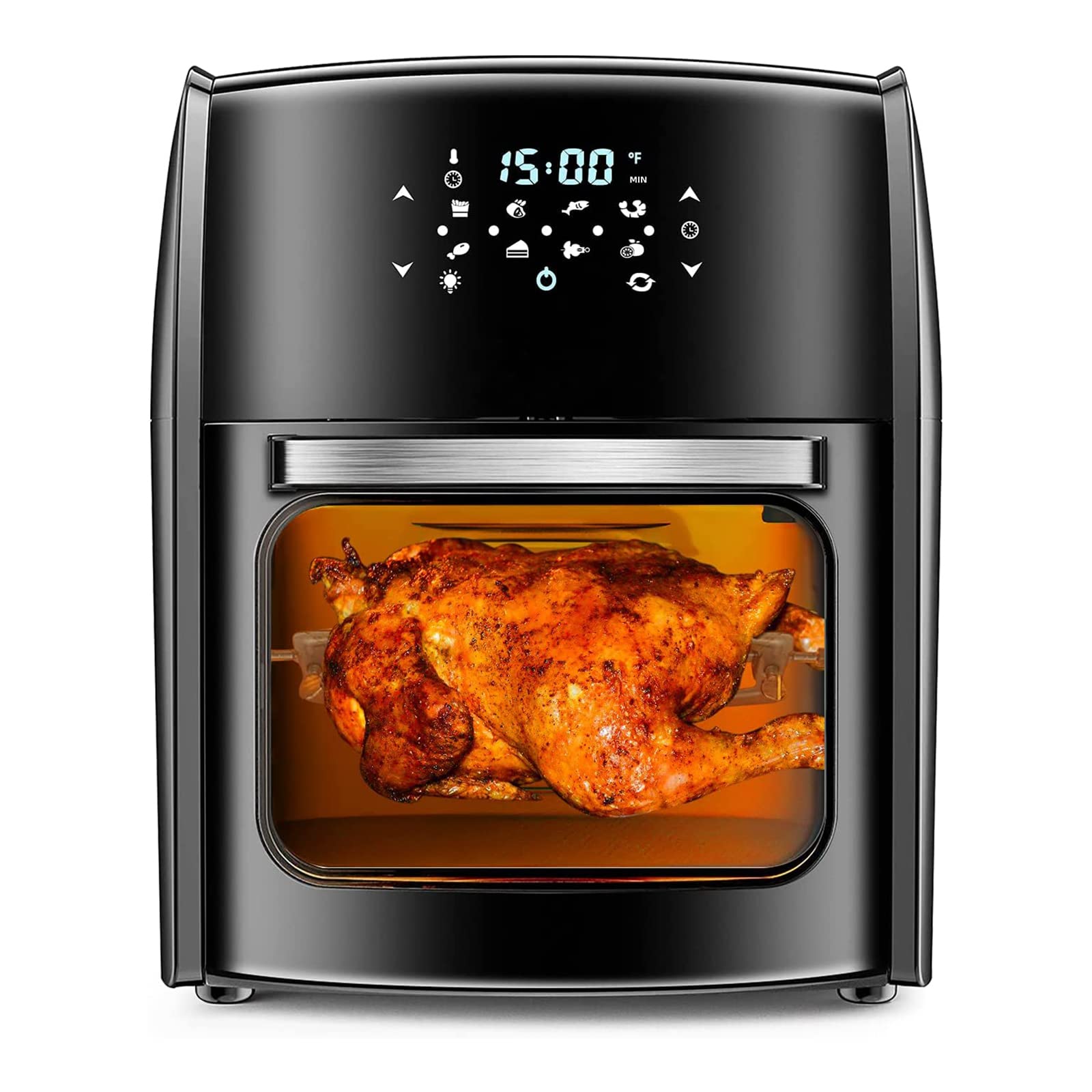 8 in 1 Air Fryer, 13-QT Air Fryer Oven with Digital Touch Screen, Toast, Bake, Roast, Rotisserie, Ho