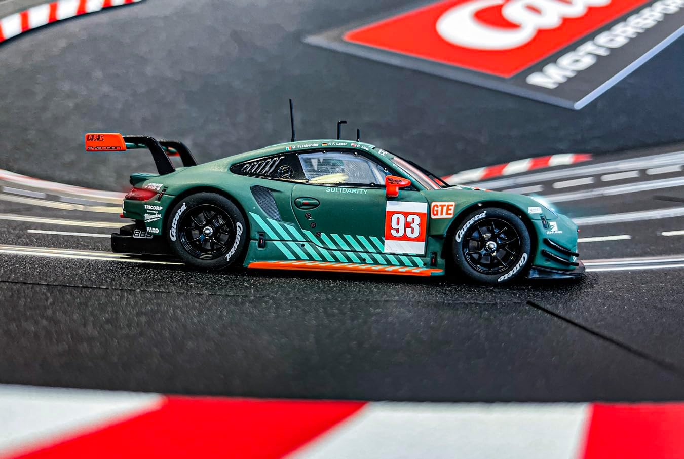 Carrera 31073 Porsche 911 RSR Proton Competition No.93 1:32 Scale Digital Slot Car Racing Vehicle Digital Slot Car Race Tracks