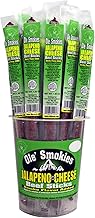 Buffalo Bills Jalapeno & Cheese Ole Smokies - 15 Wrapped Beef Sticks Per Tub