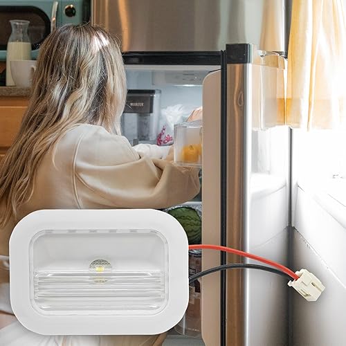 Miniatura 5 de W10695459 W10843353 W11205083 para Whirlpool Kenmore Maytag Refrigerador Led Light Freezer Board Reemplazo Sustituye 10660728 W10279030 W11126053