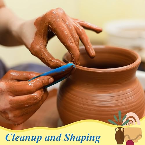 Miniatura 5 de 24 esponjas de cerámica de barro para limpieza de arcilla y herramientas de modelado, esponjas ligeras de 0.31 pulgadas de grosor para artistas de