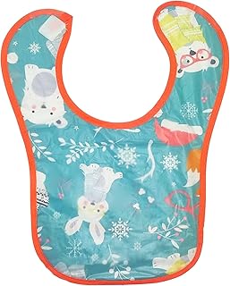 بافتة مقاومة للماء بطبعة أشكال للجنسين من ميكس اند ماكس، مريلة أطفال - متعددة الألوان