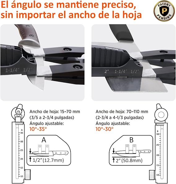 SHARPAL 202H Precision sharpening system, adjustable angle 10-35°