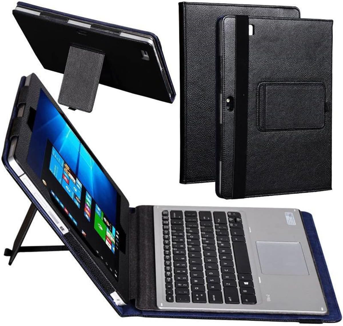Compatible with Case for HP Elite x2 1012 G1/G2/G3 12 inch Tablet, Ultra Slim Lightweight TPU Leather case Magnetic Cover Case with Stand Tablet case Shockproof Rugged Armoured Case