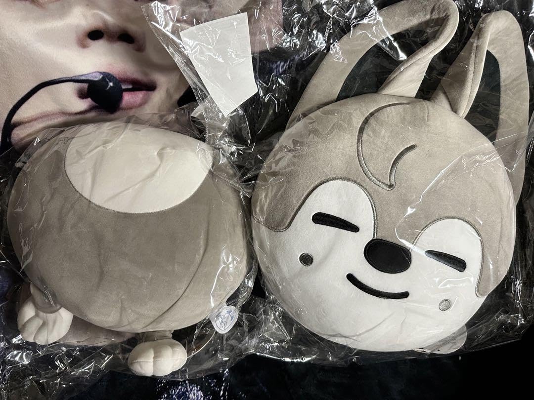 Amazon.co.jp: スキズ ウルフチャンクッションセット Bang Chan 