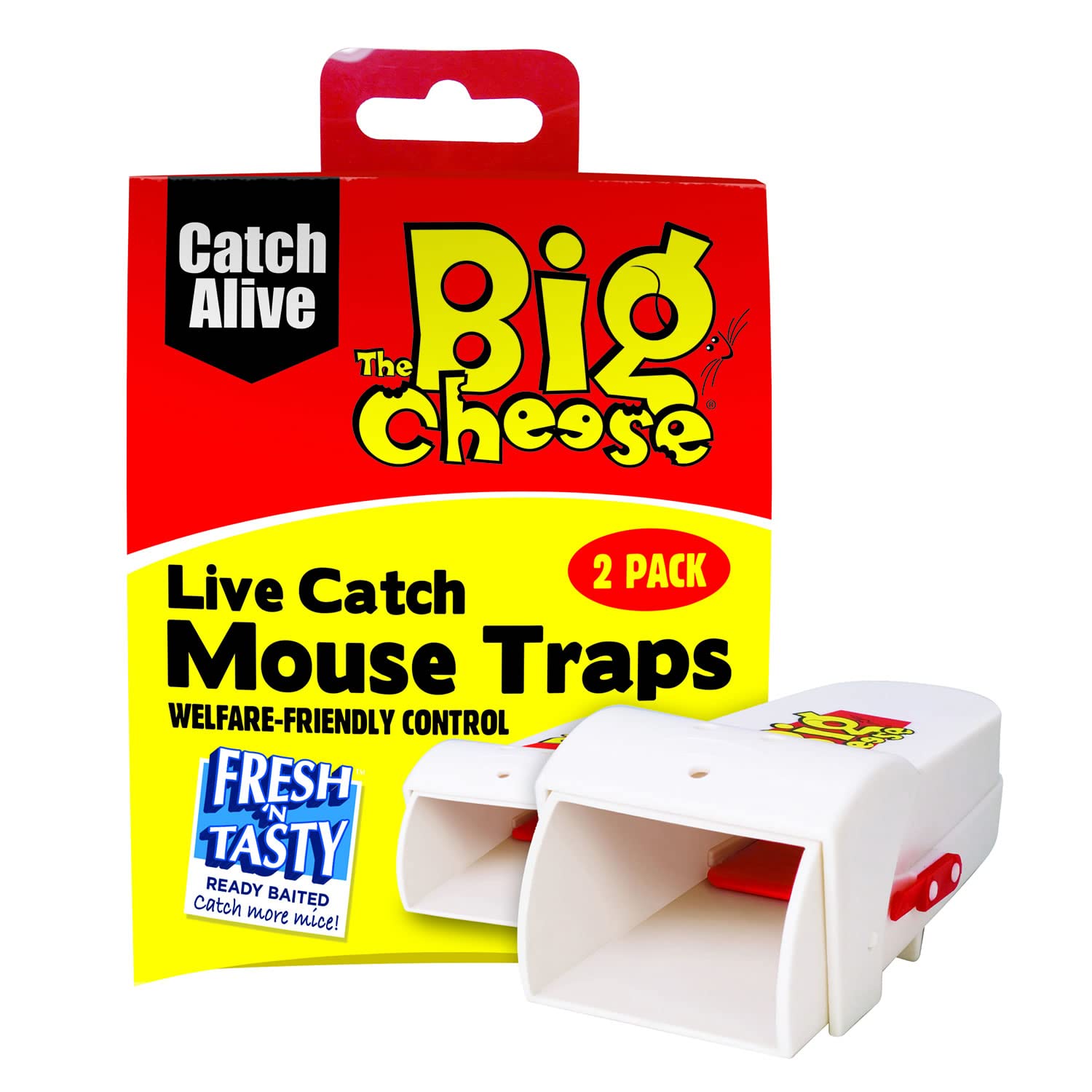 STV Live Catch RTU Mouse Trap - Twinpack