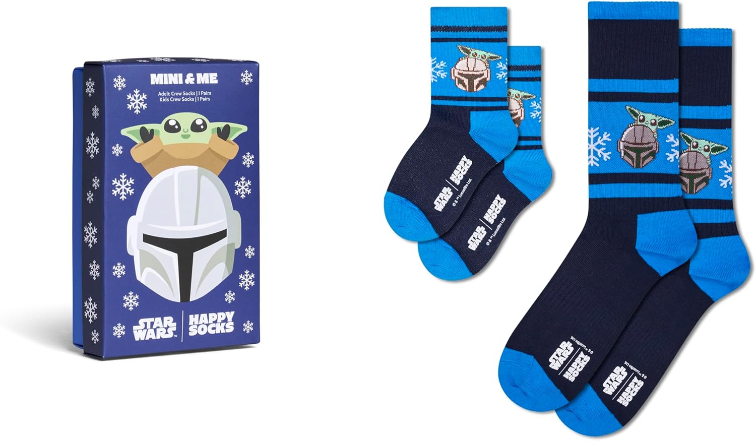 [Happy Socks] ソックス。 Kids Star Wars Found Family Mini & Me Gift Set
