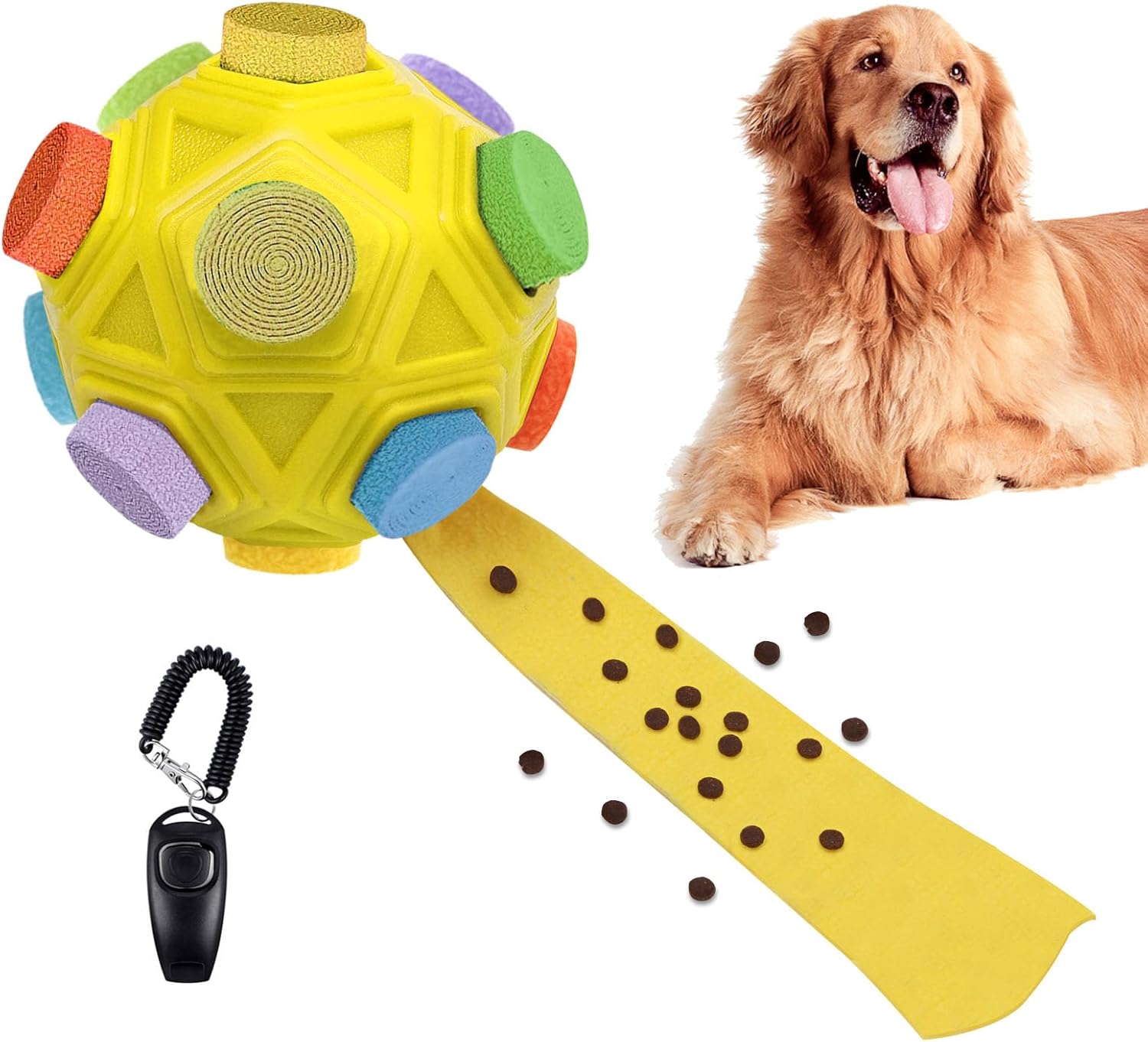 Pet Supplies Gormenland Snuffle Balls for Dogs Sniffle Dog Treat