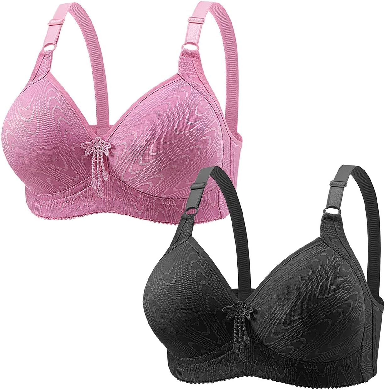 Damen Minimizer-BH, Übergröße, Spitze, Bügel, Durchsichtig, Ungefüttert, Ultradünn, Sexy Bralette (Farbe: Grau, Größe: 80B