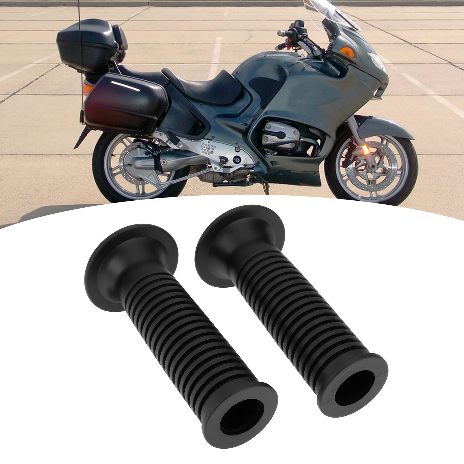 Coppia Di Manopole Riscaldate Per Moto Da 22 Mm E 25 Mm Compatibile Con BMW R1150GS R1100RT R1100R R1100RS K1200LT