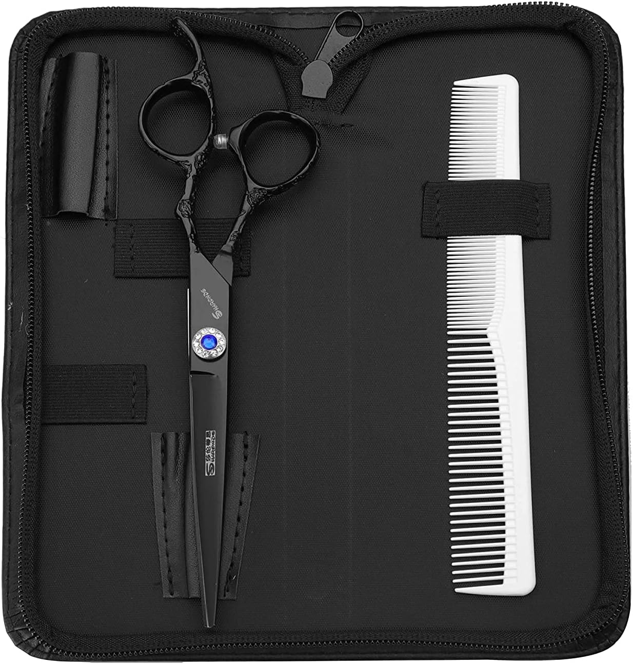 7 Inches Professional Hairdressing Cutting Scissors,Japanese 440C Stainless Steel Hair Cutting Scissors for Barber