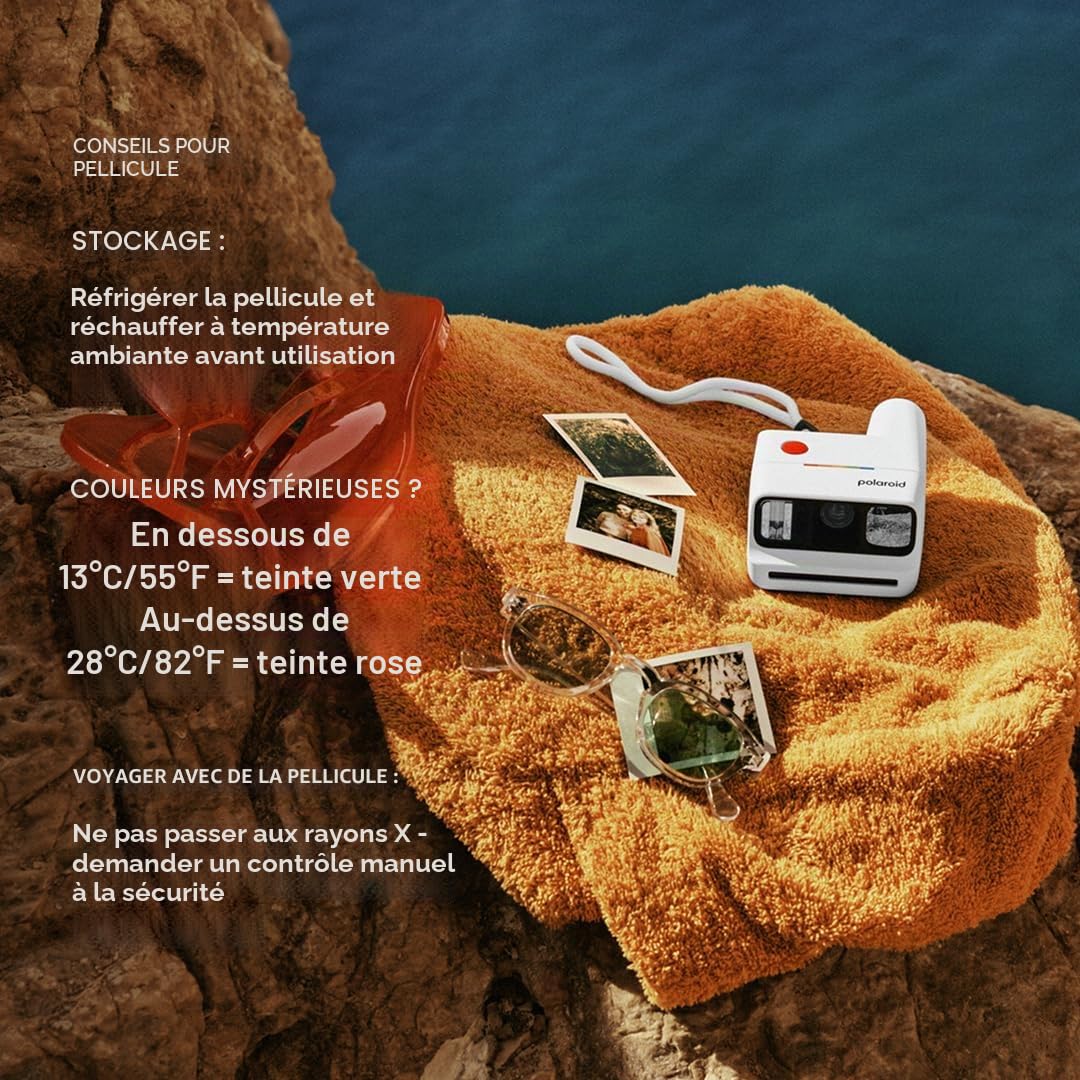Polaroid GO Film Couleur 16 Photos Generation 2