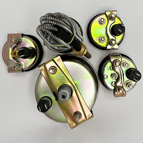 Miniatura 3 de Massey Ferguson - Kit de manómetro de repuesto para tractor + tacómetro en sentido horario 35, 133, 135, 140