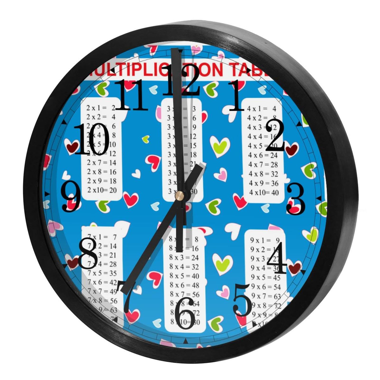 Horloge murale silencieuse de précision pour un intérieur moderne