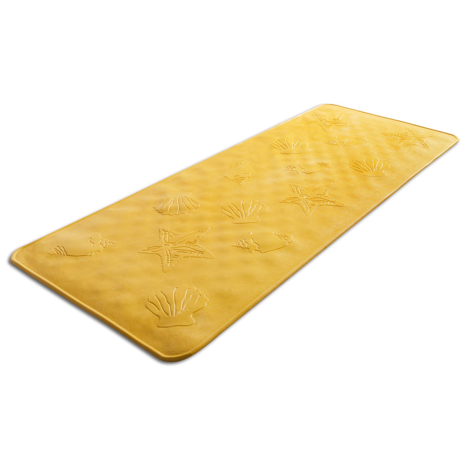 Tapis De Baignoire, Identités 818053 Extra-Long Crème, Antidérapant | Leroy Merlin