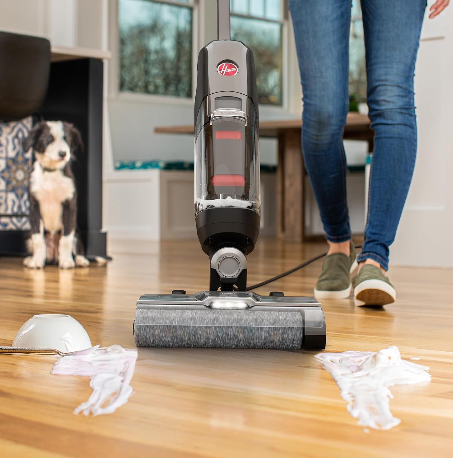 Hoover Streamline Refresh Kit, Replacement Filter & Brush Roll for Hoover Streamline Hard Floor Cleaner Machine, Maintains Strong Suction & Scrubbing Performance, Easy-to-Install Replacement Parts