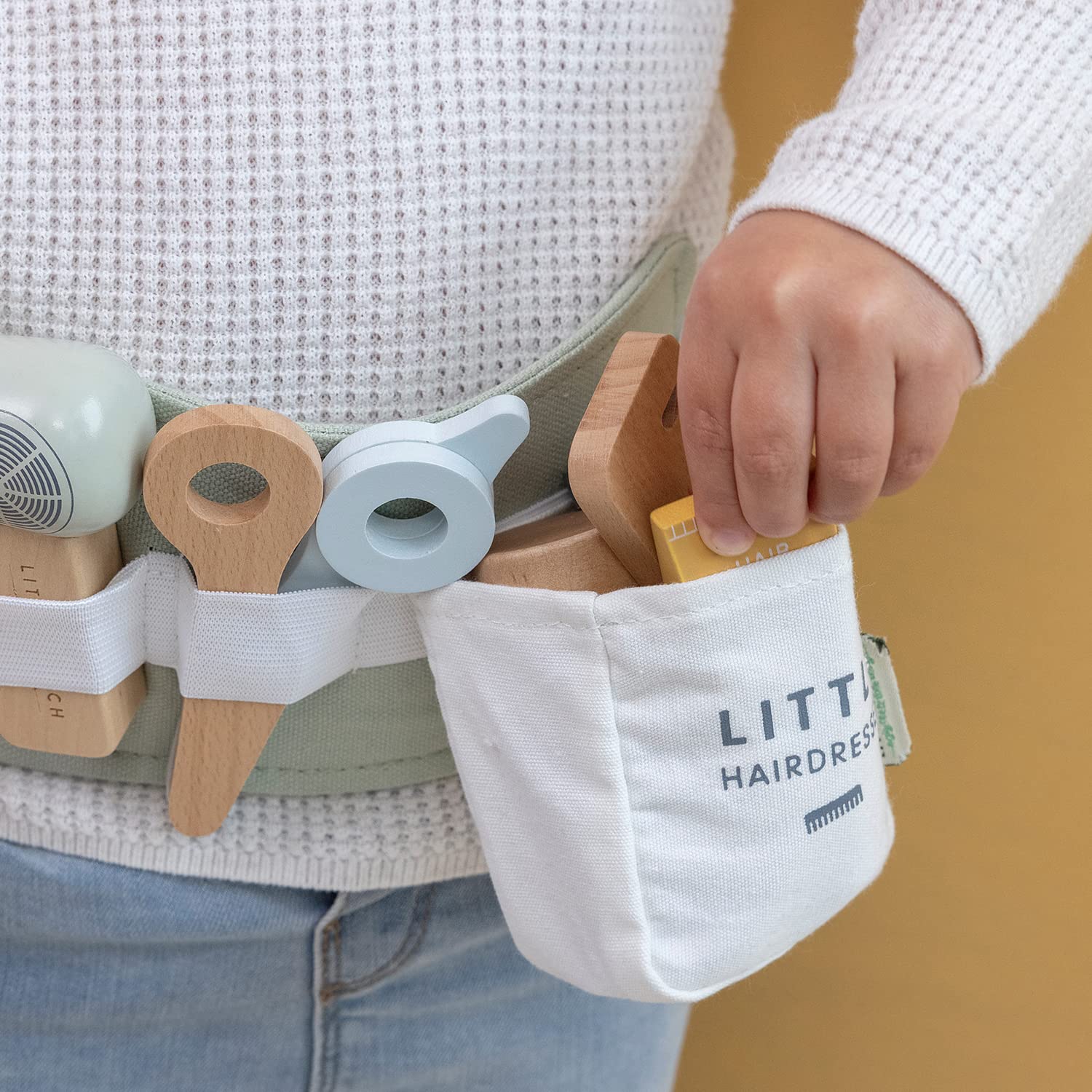 Little Dutch 7066 Holz Friseur Spielset
